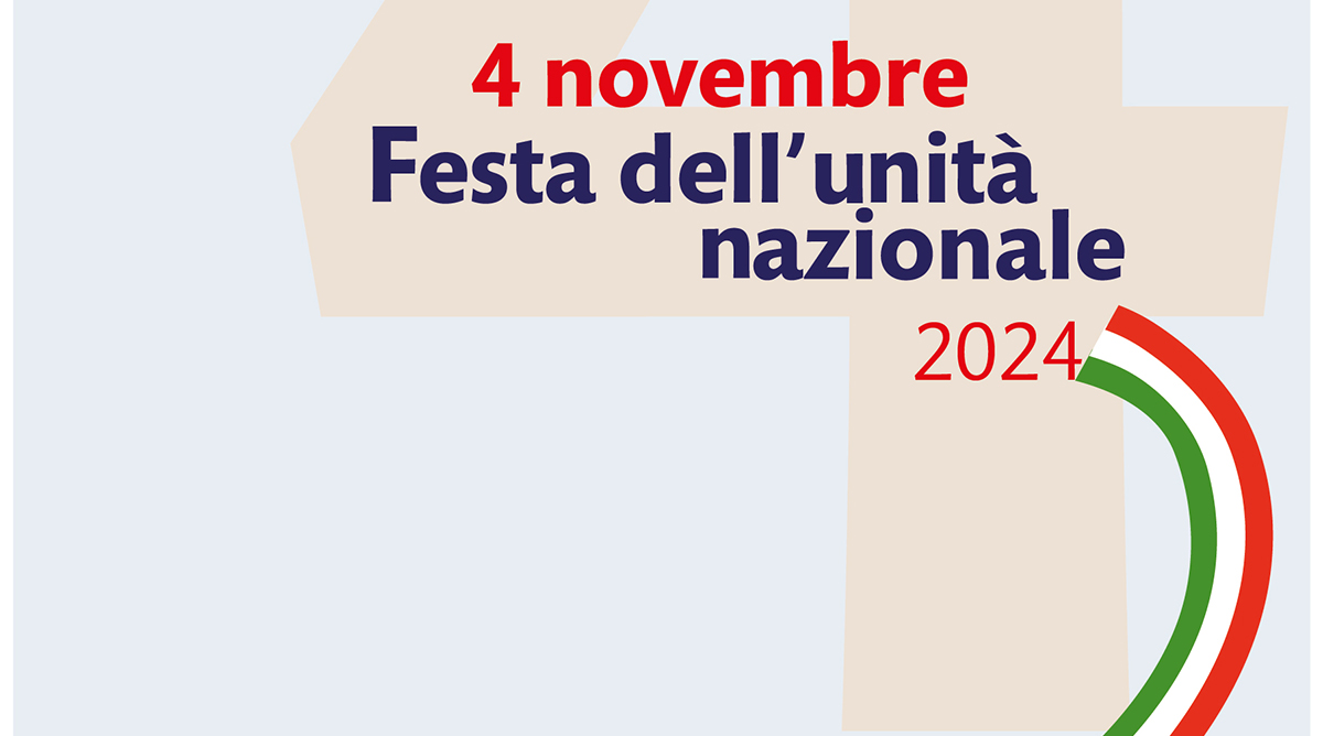 Festa dell'Unità nazionale, appuntamento domenica 3/11